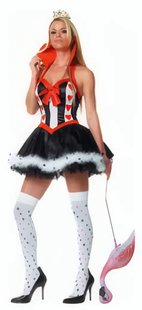 Disfraz de Reina de Corazones